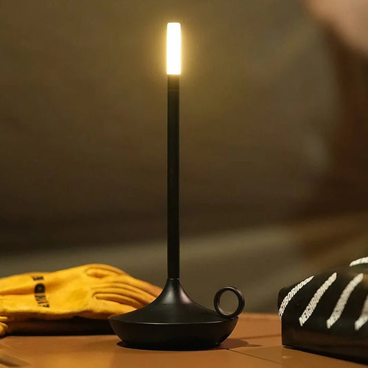 Lampe LED Tactile Sans Fil USB - Noir - - Neolyst