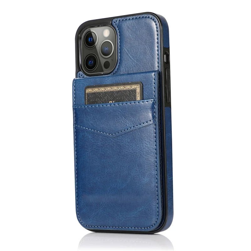 iPhone Case with Card Holder - Blue - iPhone 6/6s - Neolyst