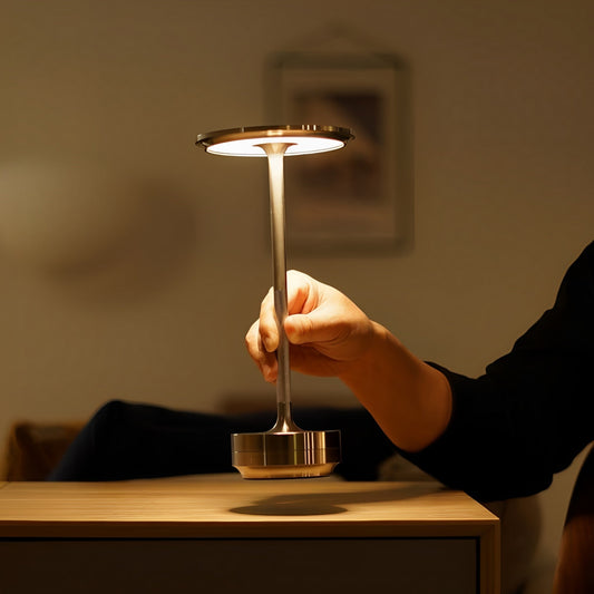 Lampe de Table Sans Fil Portable - Or - - Neolyst