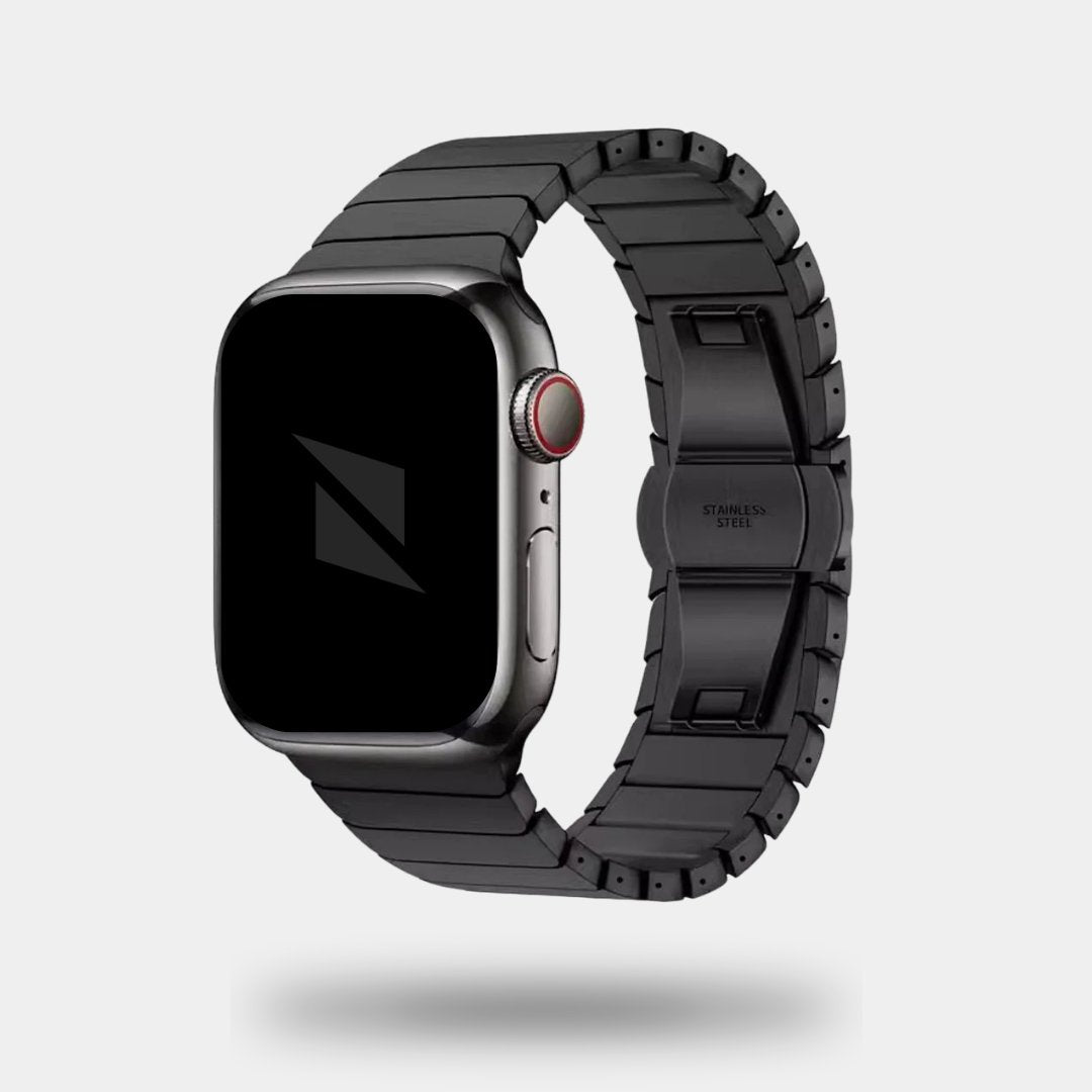 Stainless Steel Apple Watch Band V2 - Black - 38mm/40mm/41mm - Neolyst