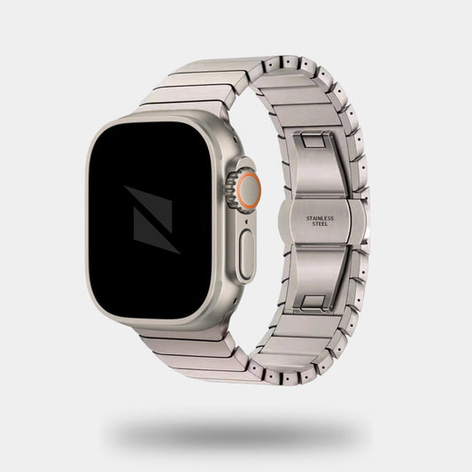 Stainless Steel Apple Watch Band V2 - Titanium - 38mm/40mm/41mm - Neolyst
