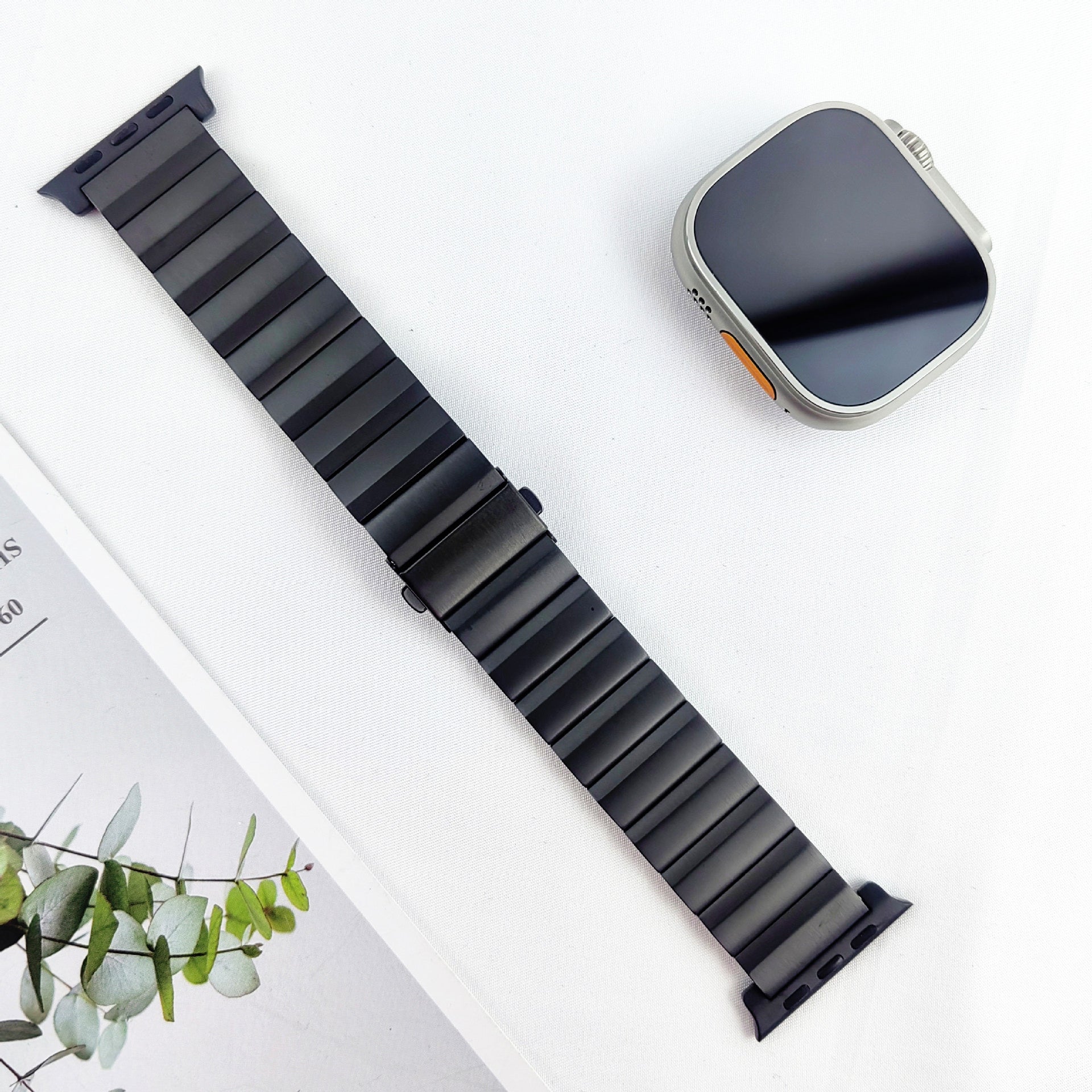 Titanium Apple Watch Band V1 - Black - 49mm - Neolyst